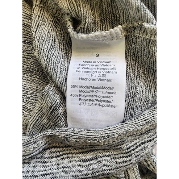 J CREW Tie Front Tank Top Womens S Space Dyed Sleeveless Soft Stretch Modal 9546 - Picture 5 of 6